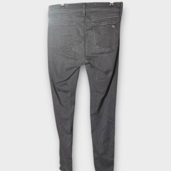 Rag & Bone Dark Gray Skinny Leggings Jeans Size 30 - Picture 4 of 7